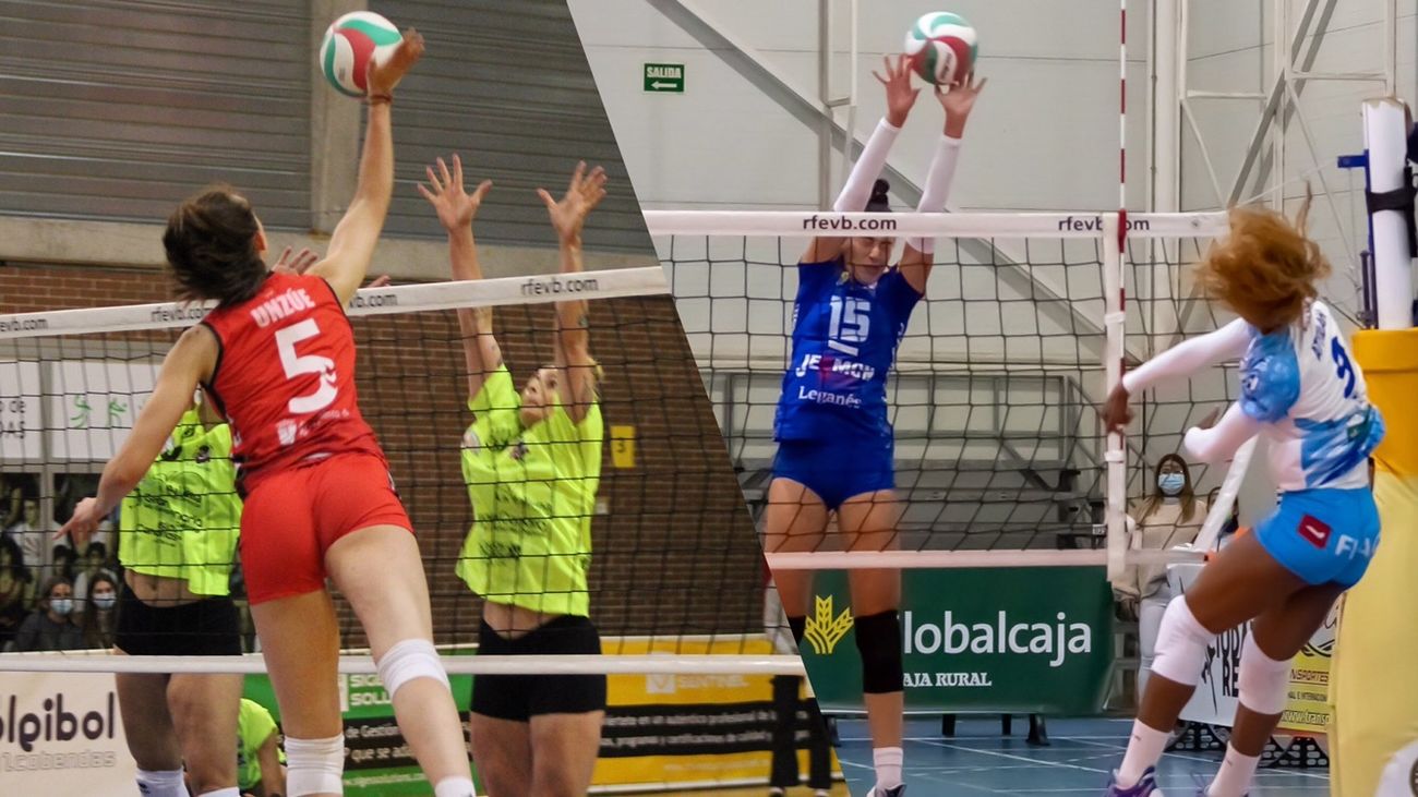 Voleibol Leganés y Volley Alcobendas no levantan el vuelo