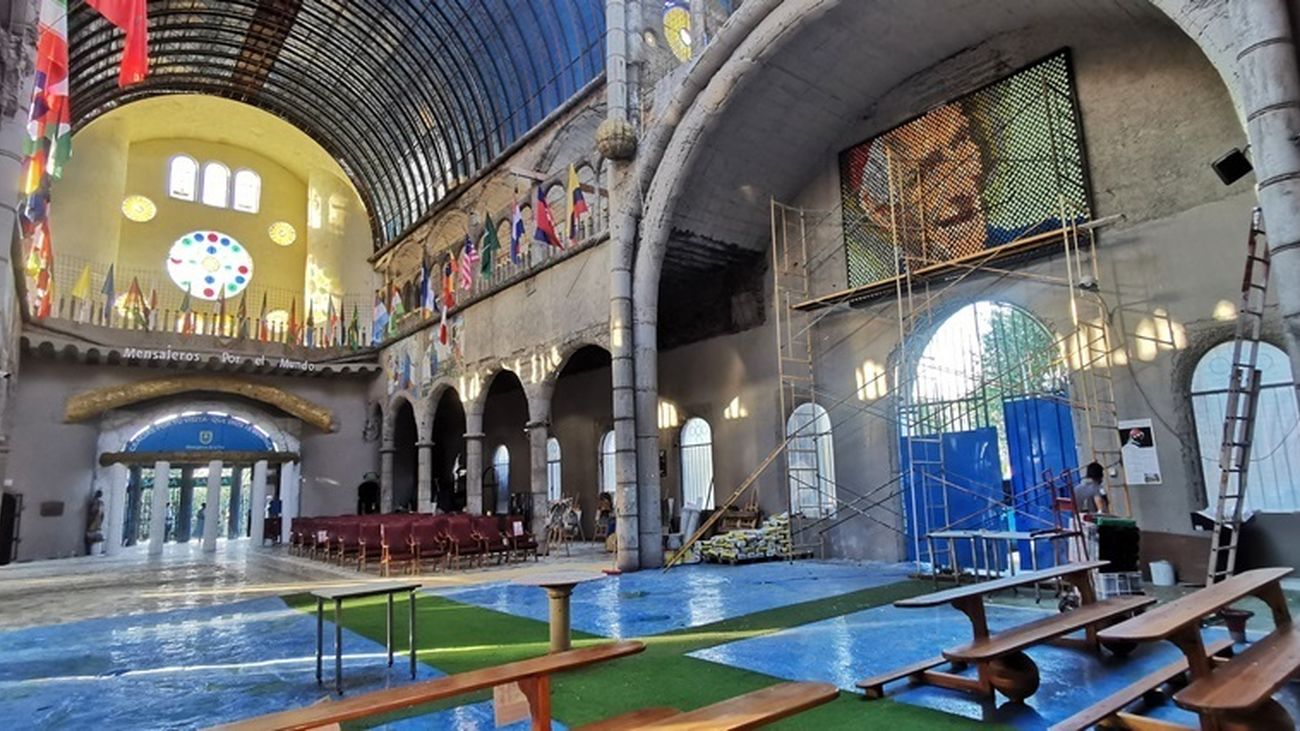 El padre Ángel terminará la catedral de Justo Gallego en Mejorada del Campo