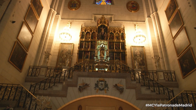 La catedral de la Almudena se prepara para el día de la patrona de Madrid