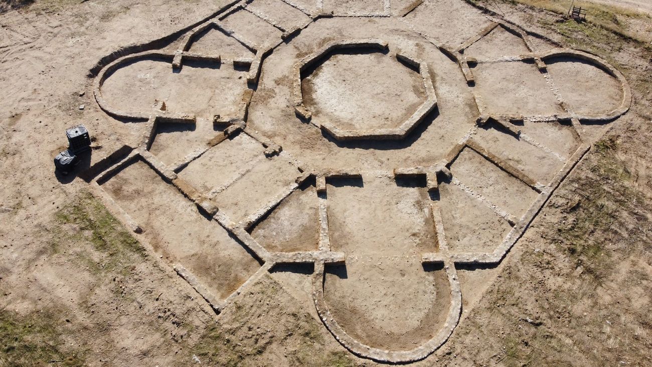Planta de la villa romana de Valdetorres del Jarama