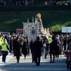 La Patrona de Madrid, la Virgen de la Almudena, vuelve a procesionar por las calles de la capital