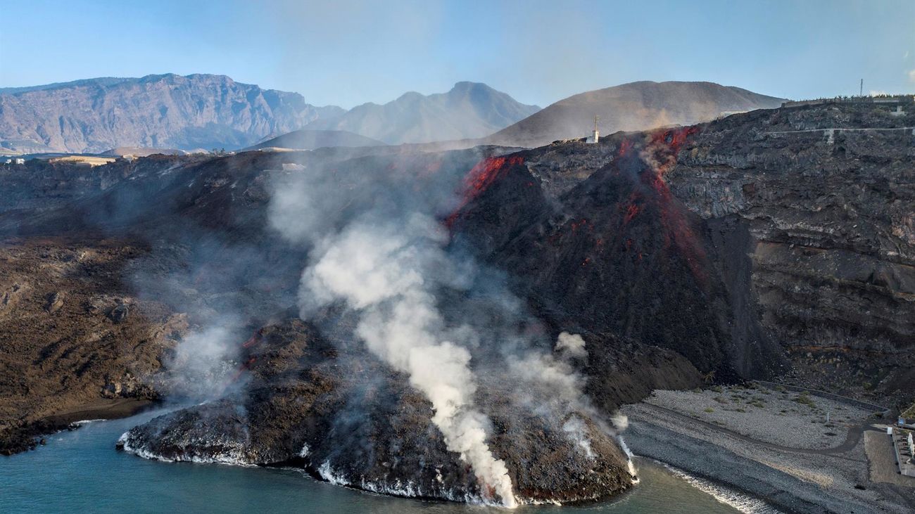La nueva fajana crece en la costa de La Palma