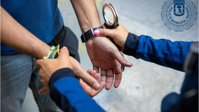 Detenidos padre e hijo con más de un kilo de cocaína en el distrito de Tetuán