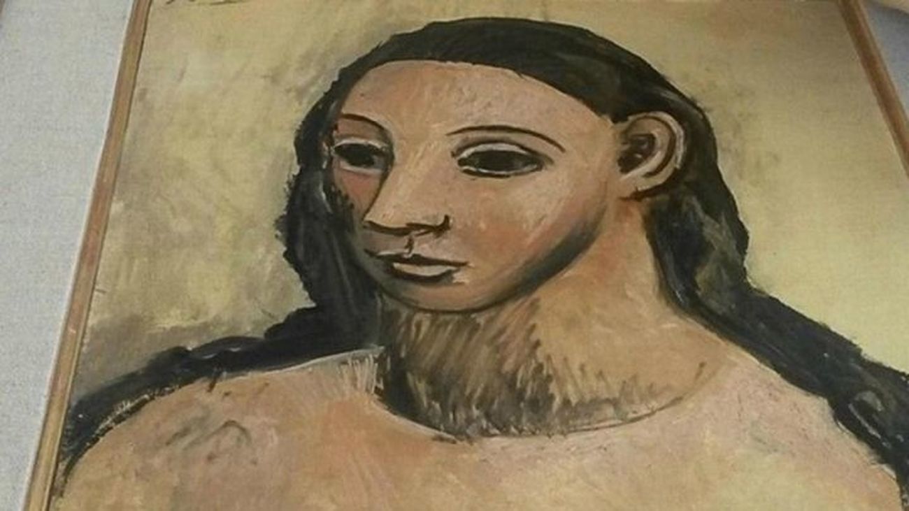 "Cabeza de mujer joven",  de Pablo Picasso