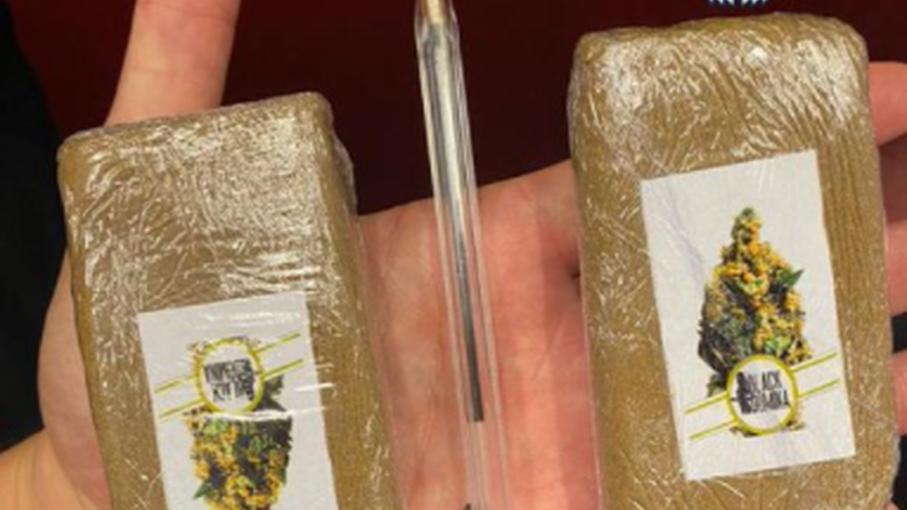 Droga incautada por la Policía Municipal de Madrid