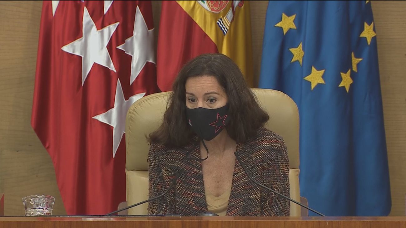 Eugenia Carballedo, presidenta de la Asamblea de Madrid