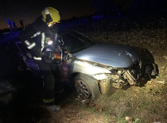 Accidente en Tarancón / @cuenca112
