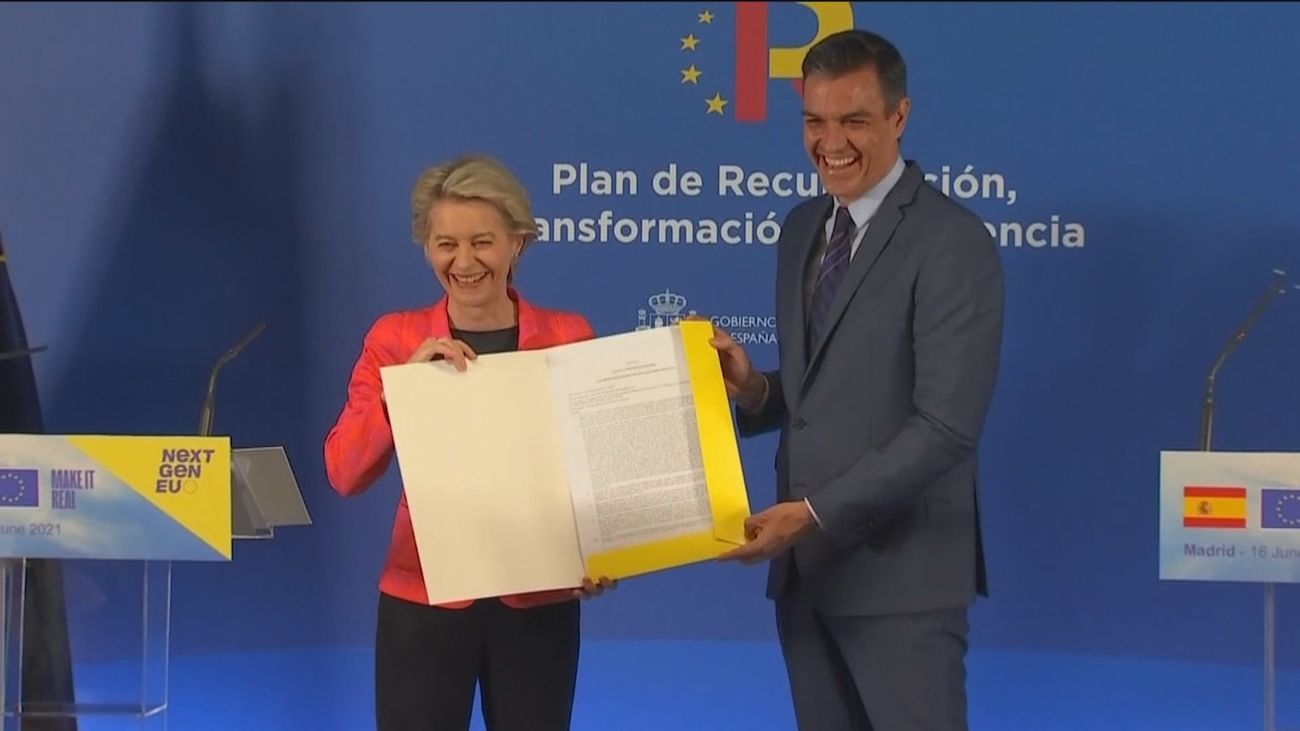 España pide a Bruselas el primer desembolso de 10.000 millones del Plan de Recuperación