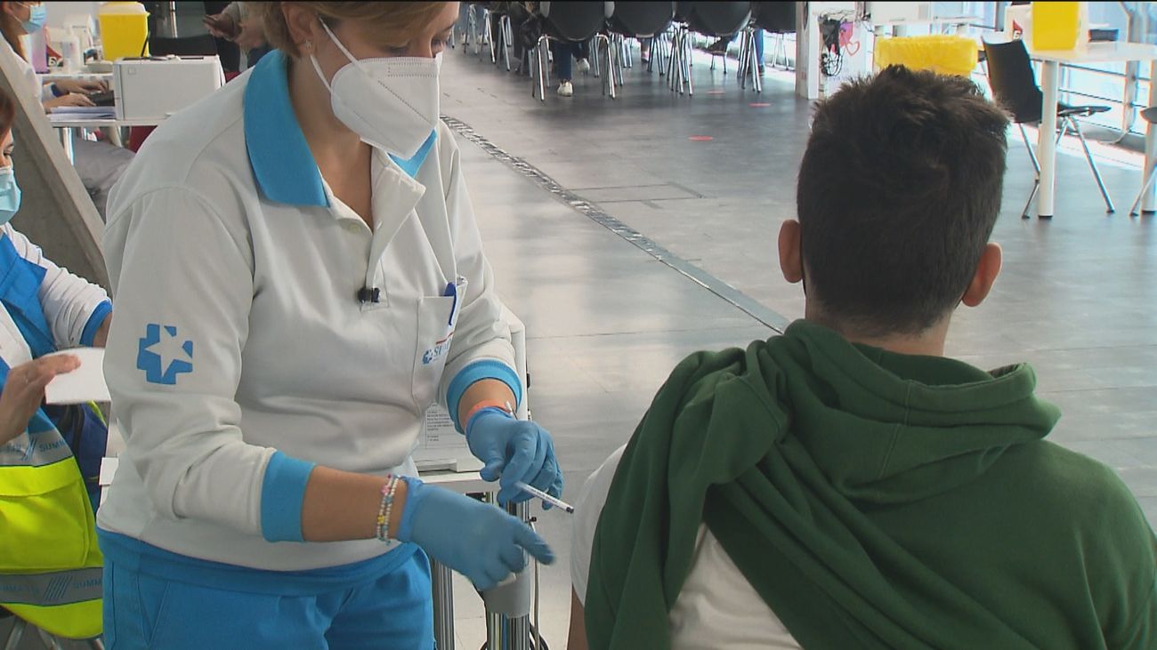 Vacunación contra el Covid en Madrid