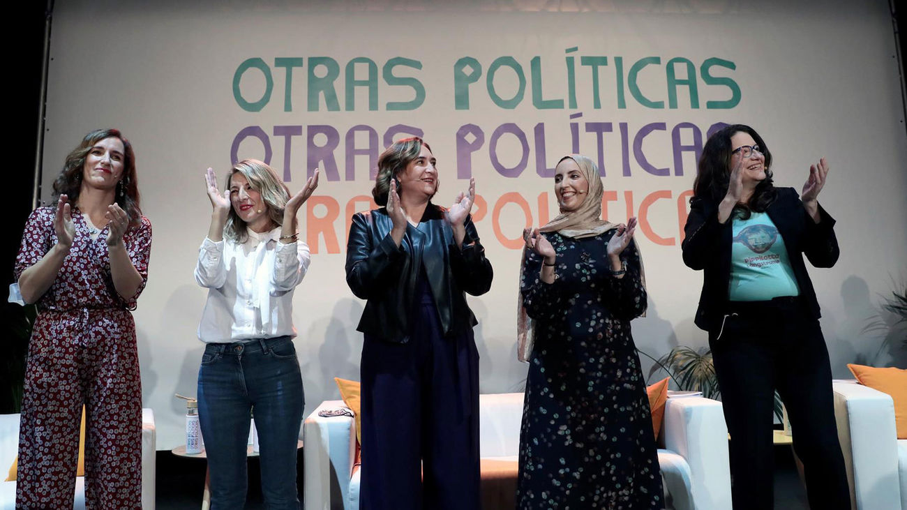 Yolanda Díaz acude al acto de lideresas en Valencia, al que no han sido invitadas ninguna representante de Podemos