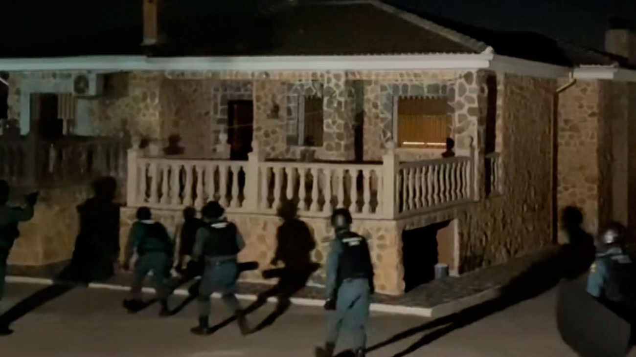 Operación conjunta de la Policía Nacional y Guardia Civil contra el narcotráfico y blanqueo de capitales