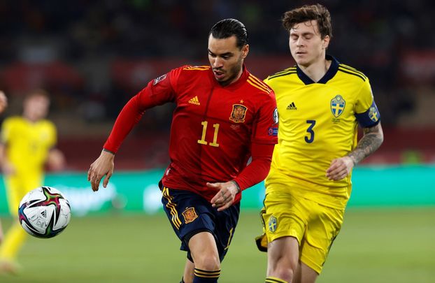 Raúl de Tomás ante Suecia / EFE