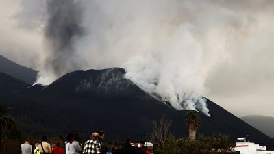 Los científicos observan que el volcán de La Palma "tiene cada vez menos energía"