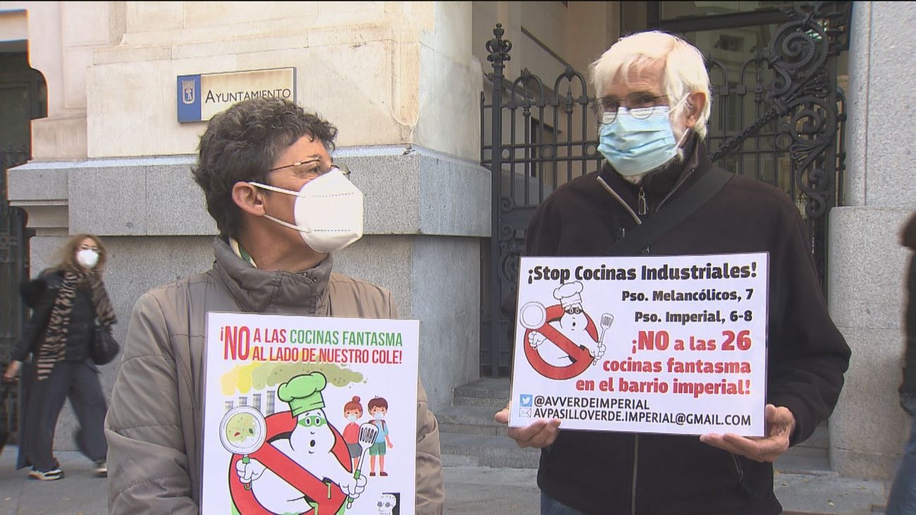 Piden que las 'cocinas fantasma' de Madrid limiten su horario y concentración con carácter retroactivo