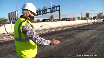 Las obras del Nudo Norte de Madrid, la solución a los grandes atascos en el centro de la capital
