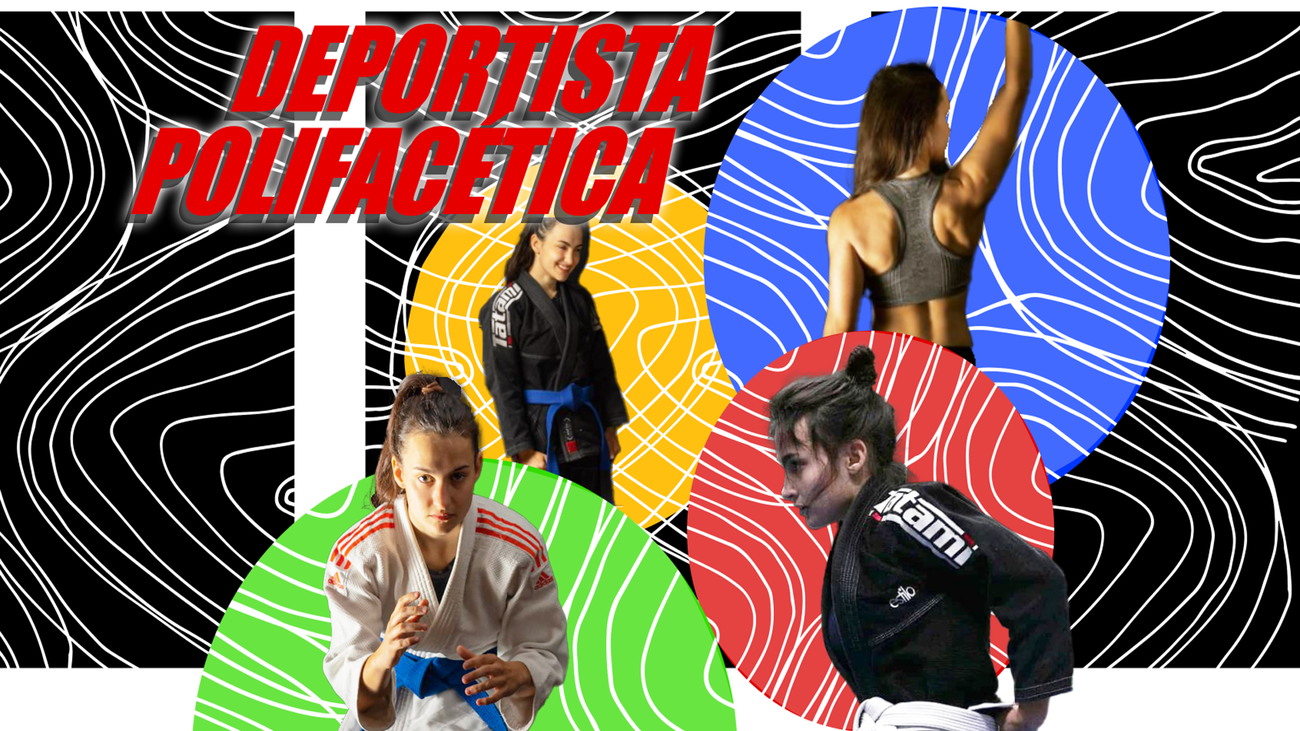 Carlota Prendes, futbolista y campeona de Europa de jiu-jitsu