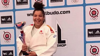 Nisrin Bousba, campeona absoluta de judo de Madrid