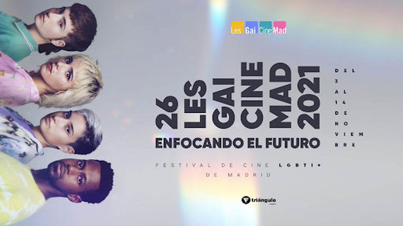 Cartel del festival 'LesGaiCinemad' de Leganés