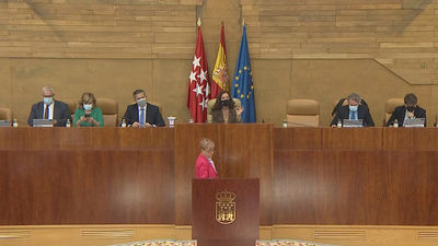 Los grupos de la izquierda presentan la petición de reprobación de la presidenta de la Asamblea de Madrid