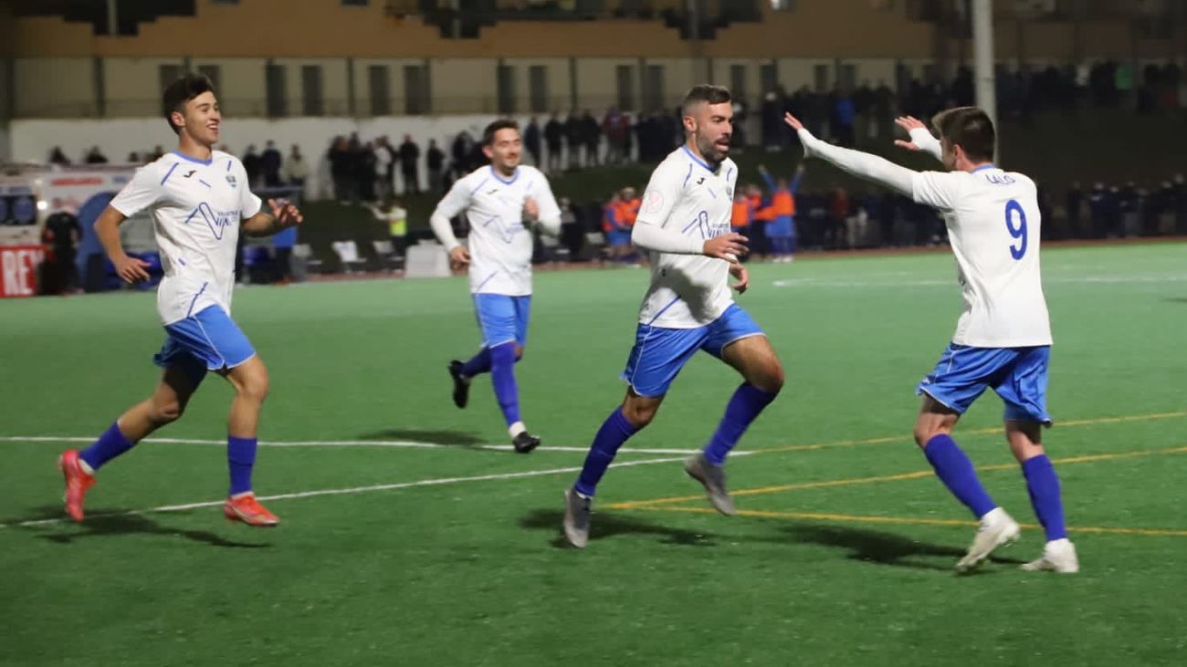 Riki, delantero del San Agustín: "Salió mejor de lo soñado"