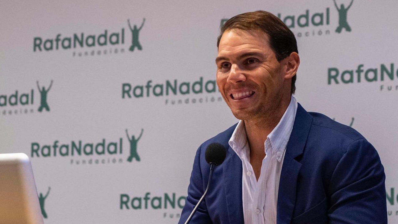 Nadal, en Madrid: "Creamos ilusiones y oportunidades con el deporte y la educación"