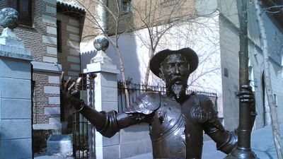 Barcelona veta una escultura del Quijote