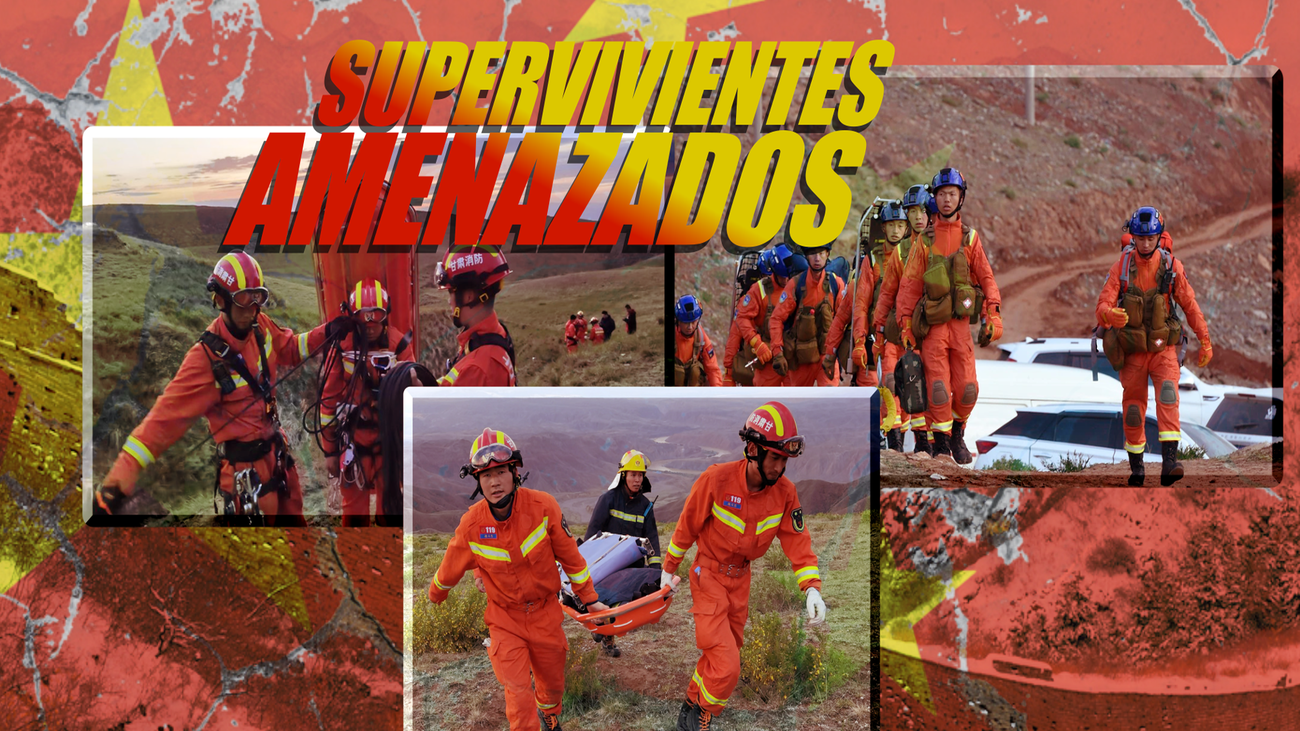 Supervivientes del Ultra Maratón de China, amenazados