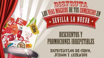 Magia en los comercios de Sevilla la Nueva en la recta final de noviembre