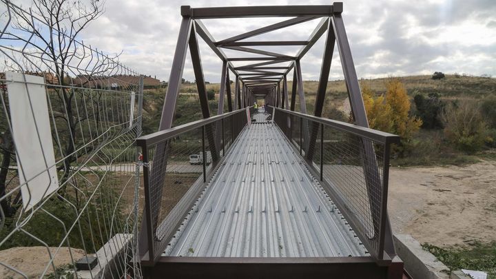 Vista de la nueva plataforma peatonal / AYTO MÓSTOLES
