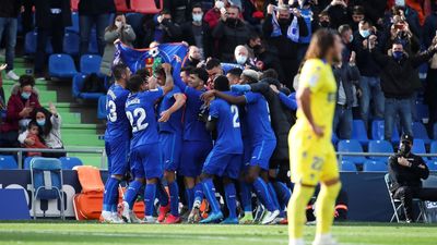 4-0. El Getafe golea al Cádiz y abandona la última posición