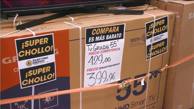 Televisores hasta un 20% más baratos en Leganés