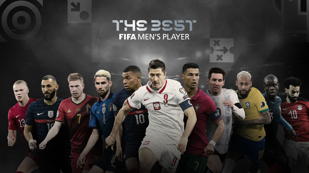 Nominados al 'The Best' Jugador FIFA 2021