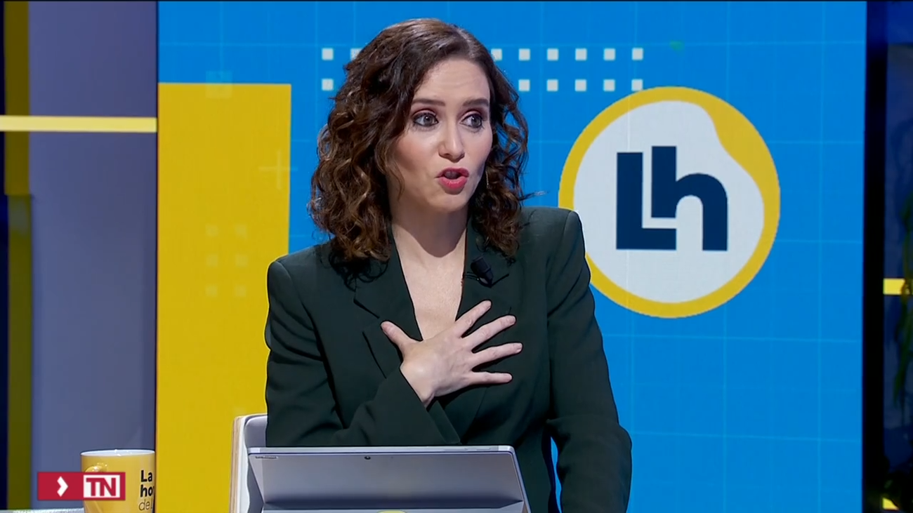 Ayuso: “Se está fabricando políticamente el agravio de la armonización fiscal con Madrid”