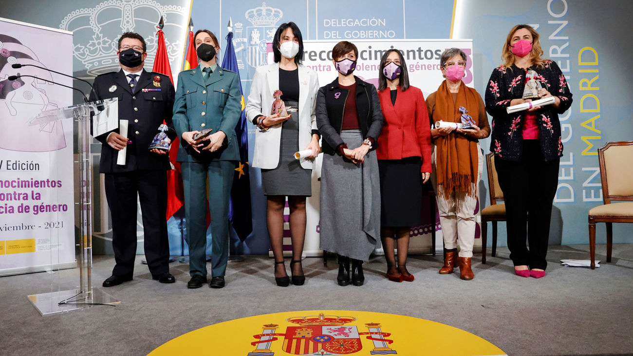 La Delegación de Gobierno en Madrid entrega los 'Premios Meninas 2021' contra la violencia de género