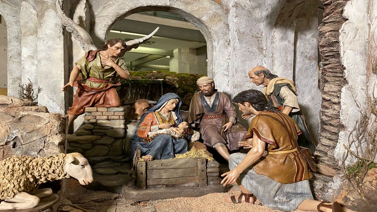 El Belén del Ayuntamiento de Madrid ya está listo