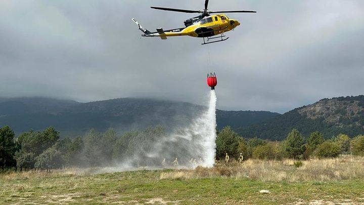 Así funciona la brigada helitransportada de Bustarviejo que actúa en la extinción de incendios de la Comunidad de Madrid