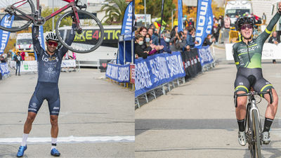 Lydia Pinto e Ismael Esteban triunfan en la Copa de España de Ciclocross de Alcobendas