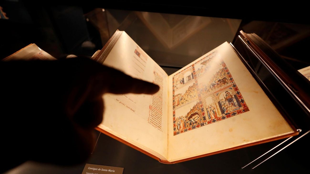 Los 'códices del rey sabio' llegan a San Lorenzo de El Escorial