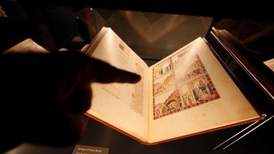 Los 'códices del rey sabio' llegan a San Lorenzo de El Escorial