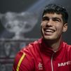 Alcaraz: "Jugar la Copa Davis era un sueño que tenía desde niño"