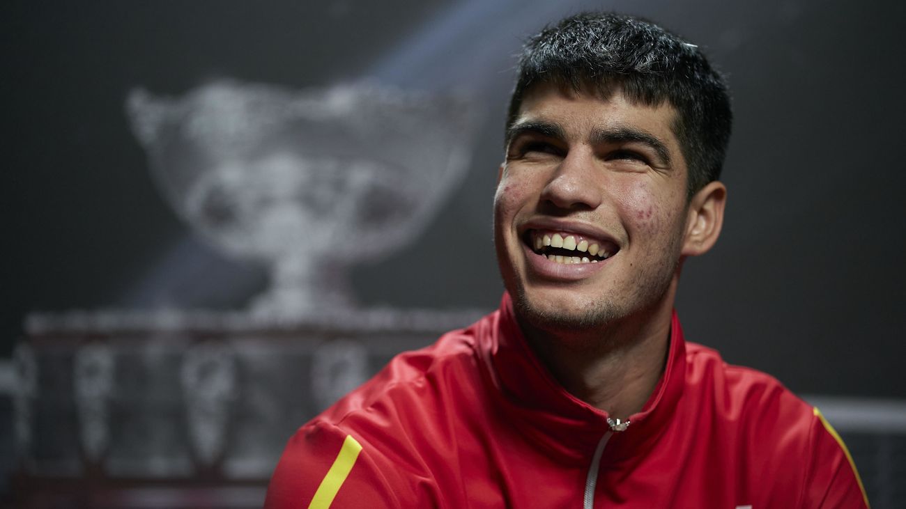 Alcaraz: "Jugar la Copa Davis era un sueño que tenía desde niño"