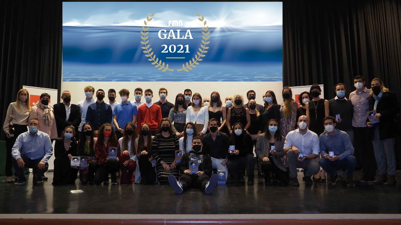 La gala de la natación madrileña premia a sus mejores deportistas