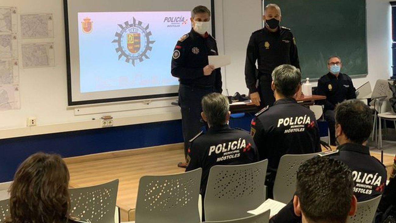 La Policía de Móstoles incrementa su formación sobre violencia machista