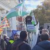 Marcha de agricultores en Madrid en defensa del medio rural