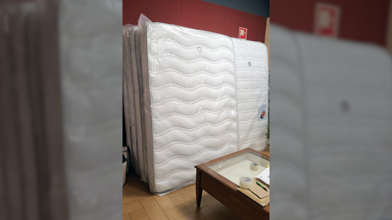 Colchones a solo un euro en Fuenlabrada