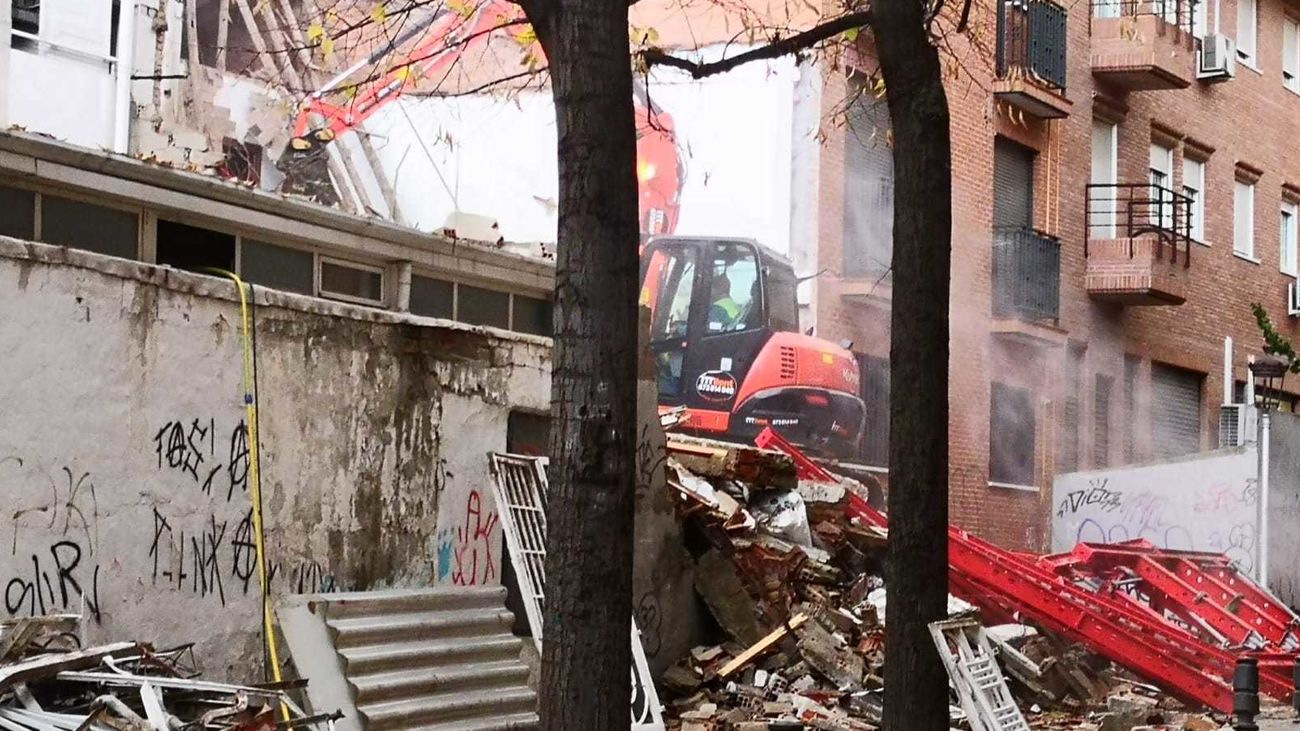 Derribo de viviendas