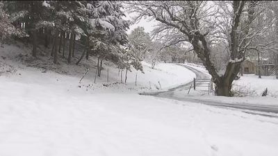 La Comunidad pide máxima precaución al circular por Navacerrada y Cotos donde se necesitan cadenas por la nieve