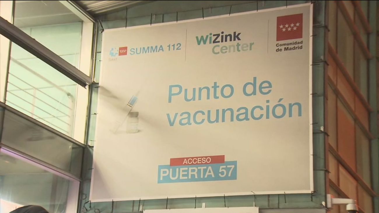 Vacunación contra el Covid en Madrid