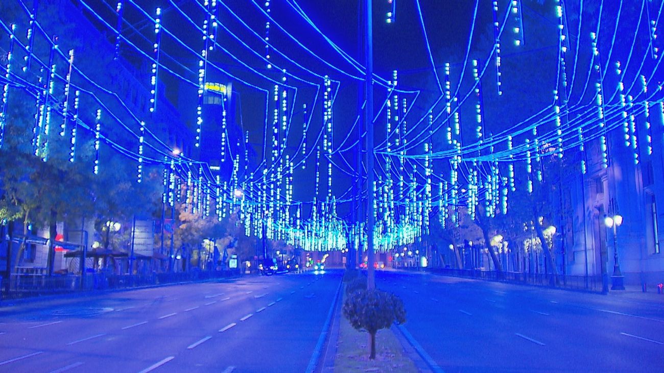 Madrid estrena sus luces de Navidad