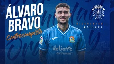 El Fuenlabrada anuncia el regreso del centrocampista Álvaro Bravo